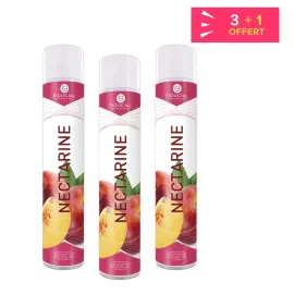 3 D&eacute;sodorisants + 1 offert &ndash; 750 ml &ndash; Parfum Nectarine &ndash; Fiducial 