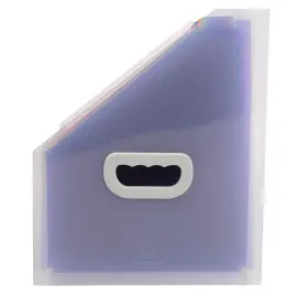 Trieur Porte-revues &agrave; 12 compartiments Crystal - Cristal - EXACOMPTA 