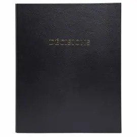 Reliure registre 32x26cm 4 anneaux avec recharges de 100 feuillets - Registre des d&eacute;cisions - EXACOMPTA 