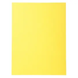 Paquet de 50 chemises Forever&reg; 170 100% recycl&eacute; - 24x32cm - Jaune - EXACOMPTA 