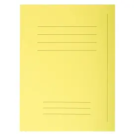 Paquet 50 chemises Forever&reg; 220 100% recycl&eacute; avec impression - 24x32cm - Jaune - EXACOMPTA 
