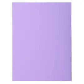 Paquet 100 chemises SUPER 160 - 24x32cm - Lilas - EXACOMPTA 