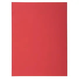 Paquet 100 chemises SUPER 160 - 24x32cm - Rouge - EXACOMPTA 