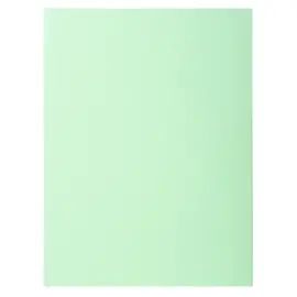 Paquet de 50 chemises 2 rabats SUPER 210 - 24x32cm - Vert clair - EXACOMPTA 