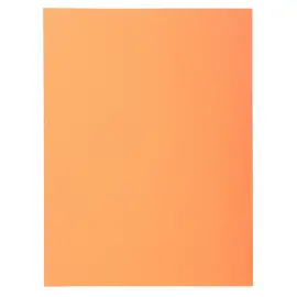 Paquet de 50 chemises 2 rabats SUPER 210 - 24x32cm - Orange - EXACOMPTA 