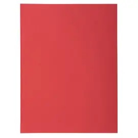 Paquet de 50 chemises 2 rabats SUPER 210 - 24x32cm - Rouge - EXACOMPTA 