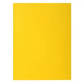 Paquet de 50 chemises 2 rabats ROCK''S 210 - 24x32cm - Jaune citron - EXACOMPTA 