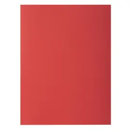 Paquet de 50 chemises 2 rabats ROCK''S 210 - 24x32cm - Rouge - EXACOMPTA 