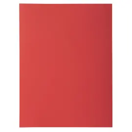 Paquet de 50 chemises 1 rabat ROCK''S 210 - 24x32cm - Rouge - EXACOMPTA 