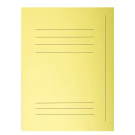 Paquet 50 chemises imprim&eacute;es 3 rabats SUPER 210 - 24x32cm - Canari - EXACOMPTA 