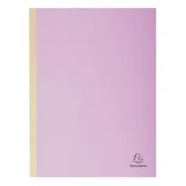 Paquet de 25 chemises dos toil&eacute; Forever&reg; 320g/m2 - 24x32cm - Lilas - EXACOMPTA 