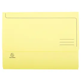 Paquet de 50 chemises poche SUPER 210 - 24,5x32,5cm - Canari - EXACOMPTA 