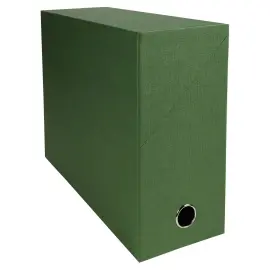 Bo&icirc;te transfert Dos 120 mm papier toil&eacute; - Vert - Exacompta 