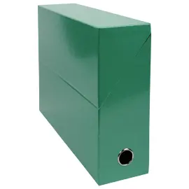Bo&icirc;te transfert dos 90 mm Iderama - Vert fonc&eacute; - Exacompta 