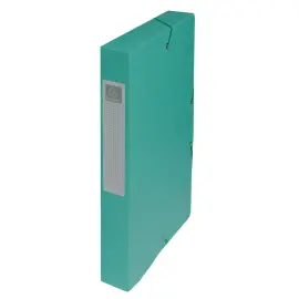 Boite de classement Exabox Dos 40mm Carte lustr&eacute;e - A4 - Vert - EXACOMPTA 