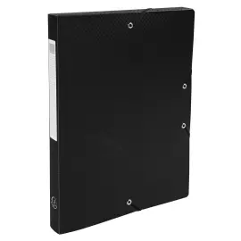 Boite de classement Exabox dos 25mm Polypropyl&egrave;ne 7/10e Opak - A4. - Noir - EXACOMPTA 