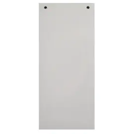 Paquet 100 fiches intercalaires horizontales unies perfor&eacute;es Forever - 105 x 240 mm - Gris - Exacompta 