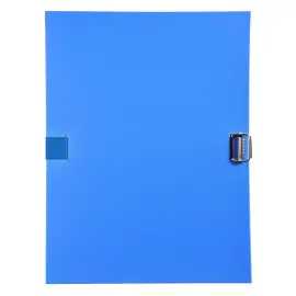 Chemise &agrave; sangle dos extensible avec rabat en pied et boucle &agrave; coulisseau crant&eacute; - polypropyl&egrave;ne - Bleu clair - EXACOMPTA 