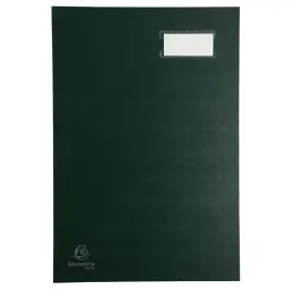Parapheur direction dos &agrave; soufflets 24x35cm - 20 compartiments - Vert - EXACOMPTA 