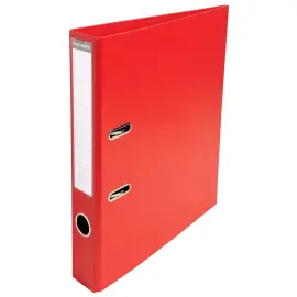 Classeur &agrave; levier PVC A4 dos de 50mm. - Rouge - EXACOMPTA 