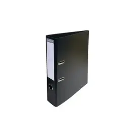Classeur &agrave; levier export PVC A4 dos de 70mm. - Noir - EXACOMPTA 