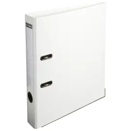 Classeur &agrave; levier polypropyl&egrave;ne dos de 50mm - A4. - Blanc - EXACOMPTA 