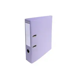 Classeur &agrave; levier export PVC A4 dos de 70mm. - Lilas - EXACOMPTA 