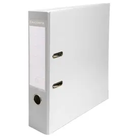 Classeur &agrave; levier polypropyl&egrave;ne dos de 80mm. - Blanc - EXACOMPTA 