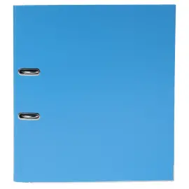 Classeur &agrave; levier Prem'Touch int&eacute;rieur et ext&eacute;rieur en polypropyl&egrave;ne - Dos 80mm - A4 maxi. - Bleu clair - EXACOMPTA 