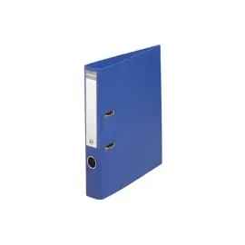 Classeur &agrave; levier export PVC A4 dos de 50mm. - Bleu fonc&eacute; - EXACOMPTA 