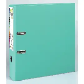 Classeur &agrave; levier Prem'Touch int&eacute;rieur et ext&eacute;rieur en polypropyl&egrave;ne - Dos 80mm - A4 maxi. - Vert clair - EXACOMPTA 