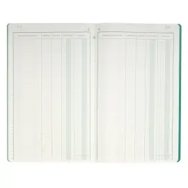 Piq&ucirc;re 32x19,5cm Livre d'Inventaire 38 lignes 80 pages - EXACOMPTA 