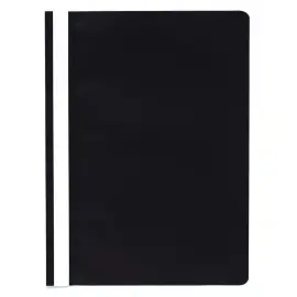 Chemise de pr&eacute;sentation &agrave; lamelles Polypropyl&egrave;ne standard - A4 - Noir - EXACOMPTA 