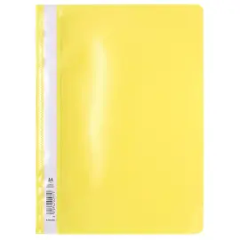 Chemise de pr&eacute;sentation &agrave; lamelles Polypropyl&egrave;ne standard - A4 - Jaune - EXACOMPTA 