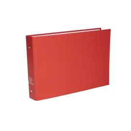 Classeur rembord&eacute; polypropyl&egrave;ne pour fiches bristol 125x200 2 anneaux 25mm - Couleurs assorties - EXACOMPTA 