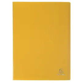 Prot&egrave;ge-documents en polypropyl&egrave;ne souple OPAK 200 vues - A4 - Jaune - Exacompta 