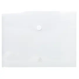 Sachet de 5 pochettes-enveloppes polypropyl&egrave;ne - A4 - Incolore - EXACOMPTA 