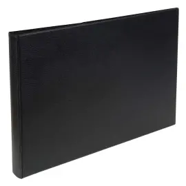 Classeur rembord&eacute; PVC dos rond 4 anneaux 30mm - A3 horizontal - Noir - EXACOMPTA 