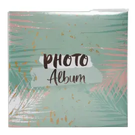 Album photos &agrave; pochettes 200 photos 10x15cm PASTEL TROPIC - Format 22 ,5x22 cm - Visuel - EXACOMPTA 