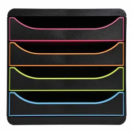 BIG-BOX - Noir/arlequin/noir - EXACOMPTA 