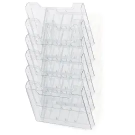 Trieur mural A4 horizontal - Cristal - EXACOMPTA 