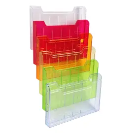 Trieur mural A4 horizontal - Arlequin transparent glossy - EXACOMPTA 