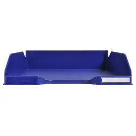 Corbeille &agrave; courrier COMBO MIDI - Bleu cobalt - EXACOMPTA 