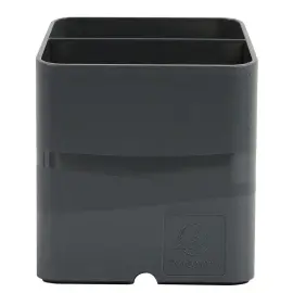Pot &agrave; crayons PEN-CUBE - Gris souris - Exacompta 