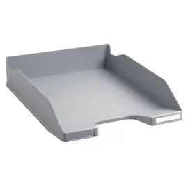 Corbeille &agrave; courrier COMBO MIDI Violet translucide - Granit - EXACOMPTA 