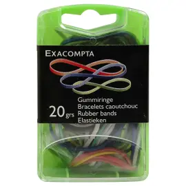 Bracelets caoutchouc 20g 