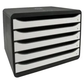 BIG-BOX PLUS HORIZON Glossy noir/blanc g 