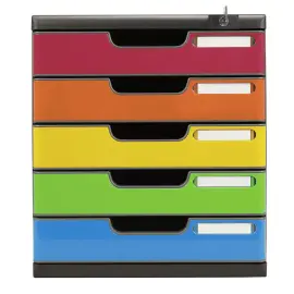 MODULO A4/5 noir/arlequi fermeture a cle 