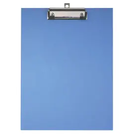 Porte-bloc papier enduit A4 bleu 