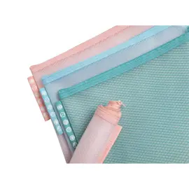 Pochette zip EVA A5 Chrom pastel assorti - Exacompta 